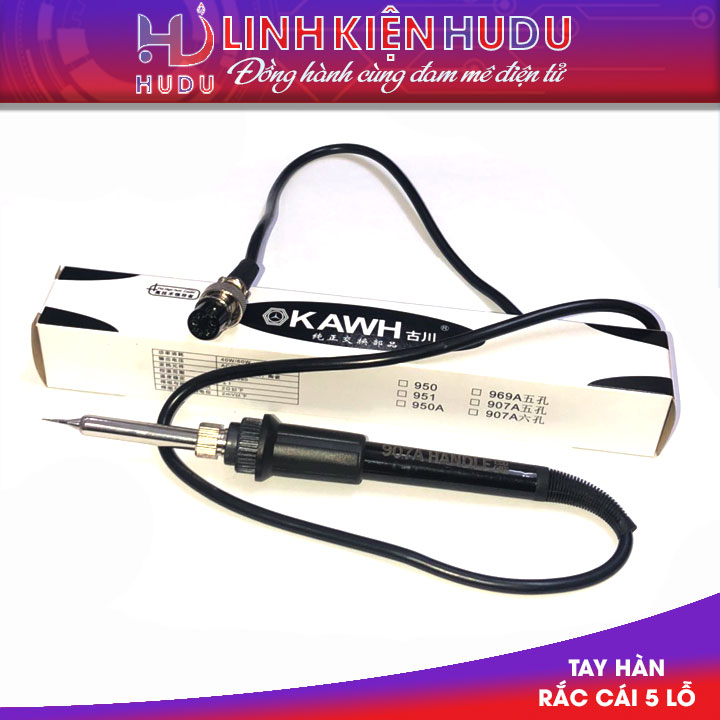 Tay hàn Kawh rắc cái 5 lỗ